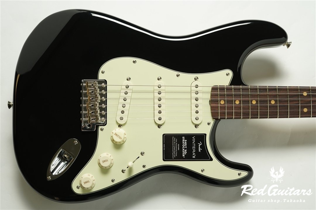 Vintera III Early 60s Stratocaster - Black
